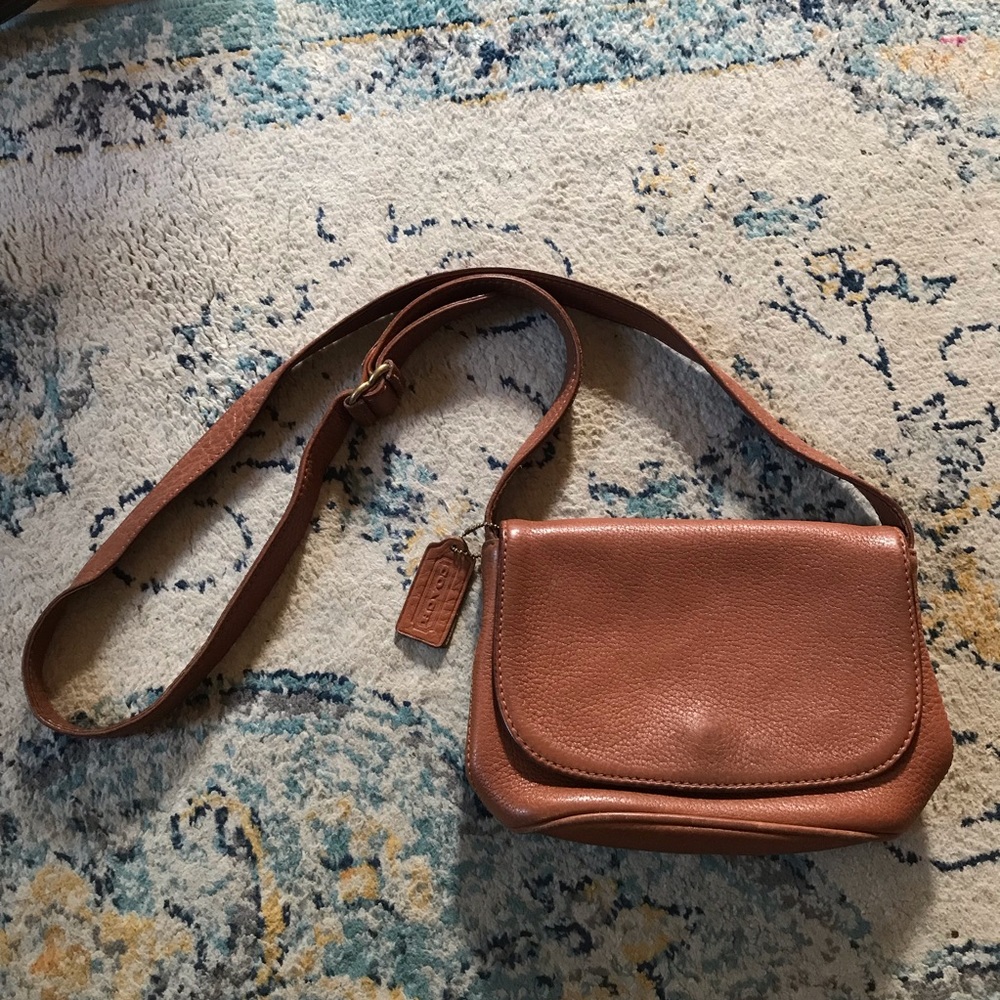 Vintage Coach Sonoma Brown Leather Purse